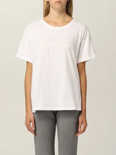 Twinset T-shirt Twin-set T-shirt In Cotton Jersey With Logo