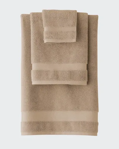 Sferra Dobby Bath Towel In Stone