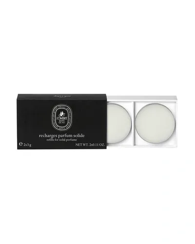 Diptyque L'ombre Dans L'eau Solid Perfume Refills, 2 X 0.1 Oz.