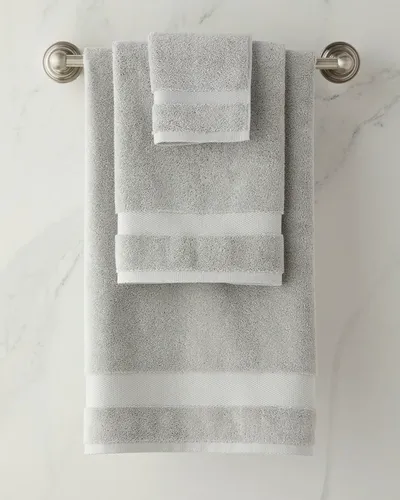 Sferra Dobby Hand Towel In Grey