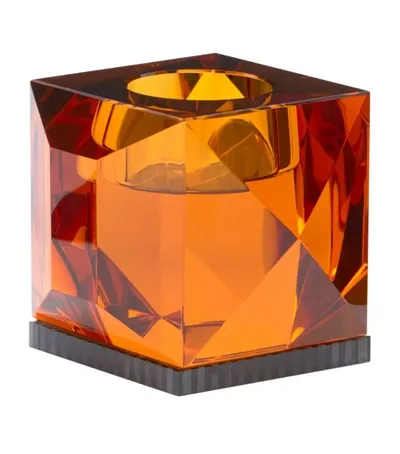 Reflections Copenhagen Ophelia Tea-light Holder In Orange