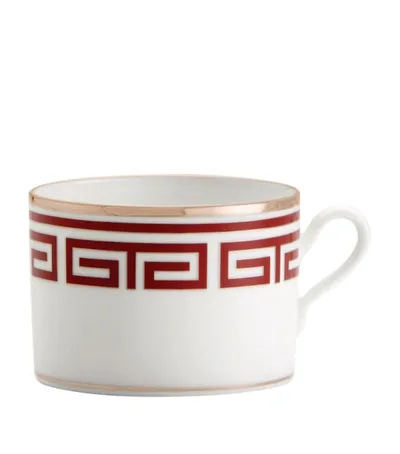 Ginori Labirinto Rust Teacup In Multi