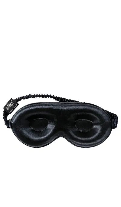 Slip Pure Silk Lovely Lashes Contour Sleep Mask In Black