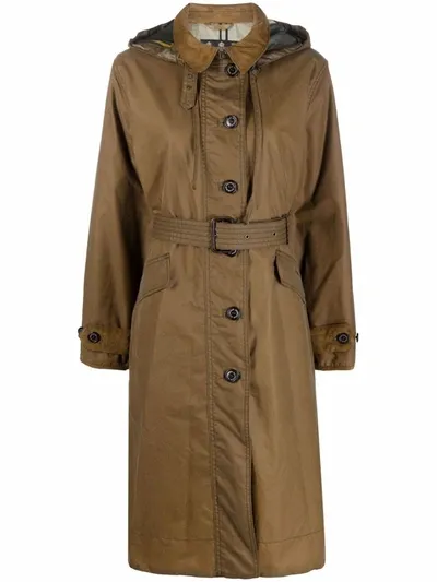 Barbour Alice Belted Trench Coat In Brown