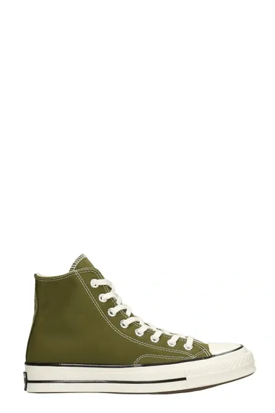 Converse Chuck 70 Sneakers In Green Canvas