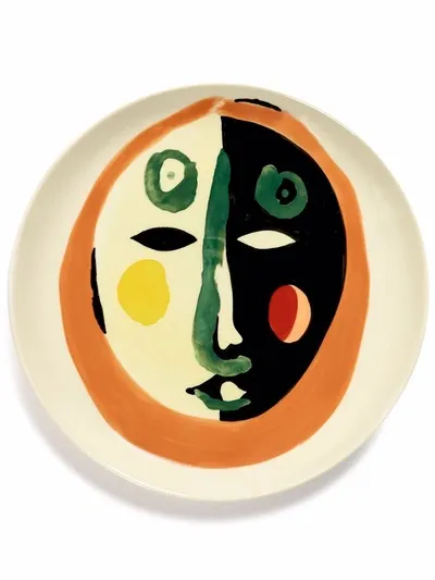 Serax Feast Face 1 Extra Small Plate In Multicolour