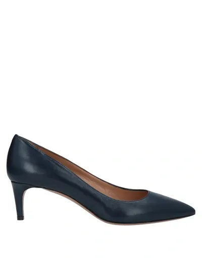 Bally Pumps In Slate Blue