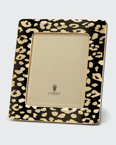 L'objet Leopard Photo Frame, 8"x 10"