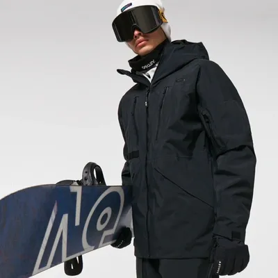 Oakley Bowls Gore-tex Pro Shell Jacket In Black