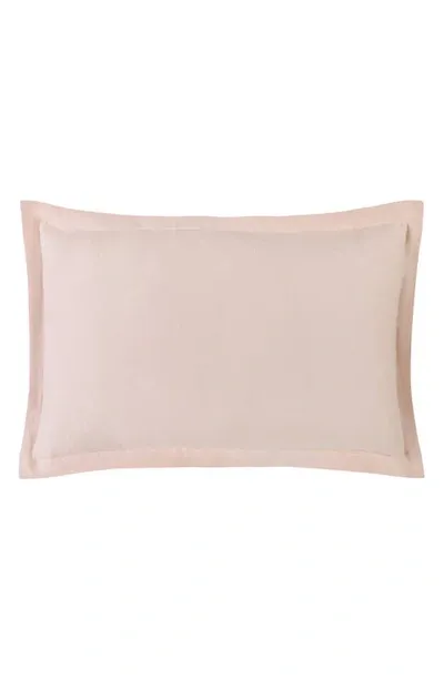 Sijo French Linen Set Of 2 Shams In Blush