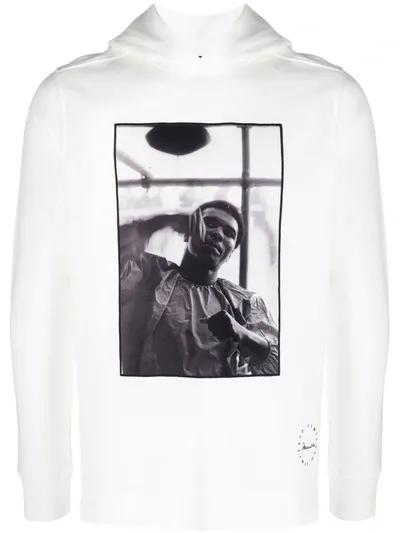 Limitato Photograph-print Hoodie In White