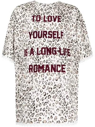 Cool Tm Leopard-print T-shirt In Braun