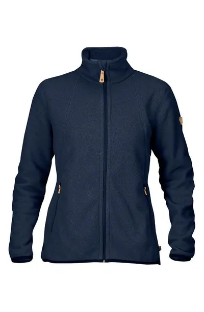 Fjall Raven Women's Stina Fleece Jacket In Dark Navy