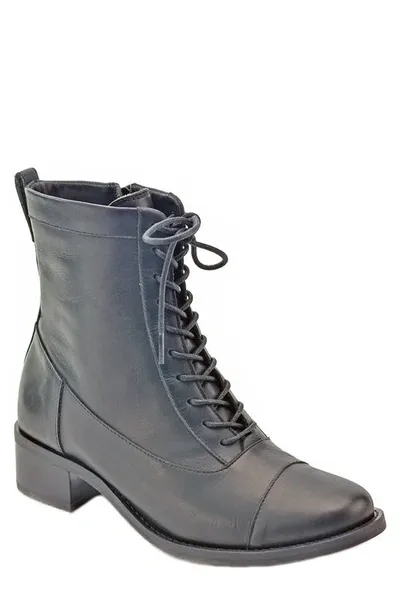 David Tate Explorer Lace-up Boot In Black