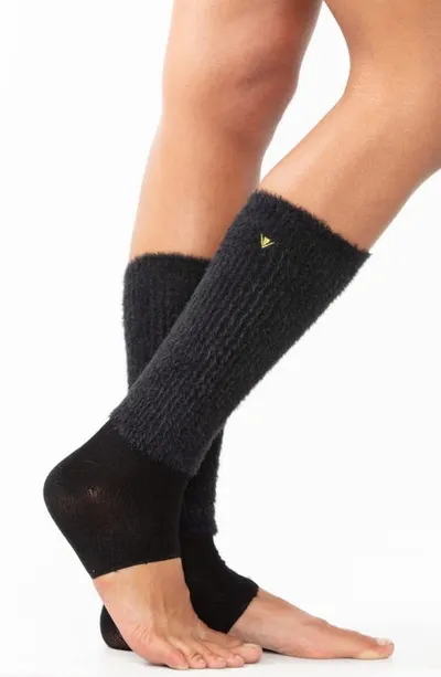 Arebesk Ringside Leg Warmers In Black