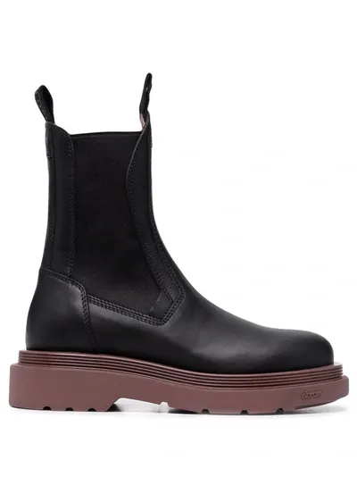 Buttero 50mm Chelsea Boots In Black