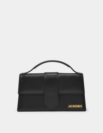 Jacquemus Le Grand Bambino Crossbody -  -  Black - Leather