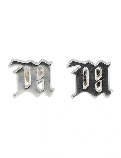 Misbhv M Classic Earrings In Silver