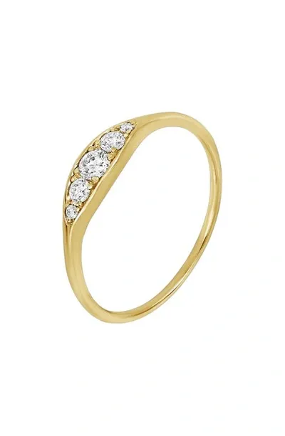 Bony Levy Icons Diamond Ring In 18k Yellow Gold