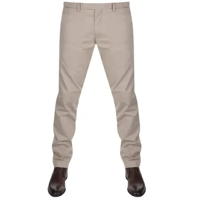 Ralph Lauren Slim Fit Chino Trousers Beige