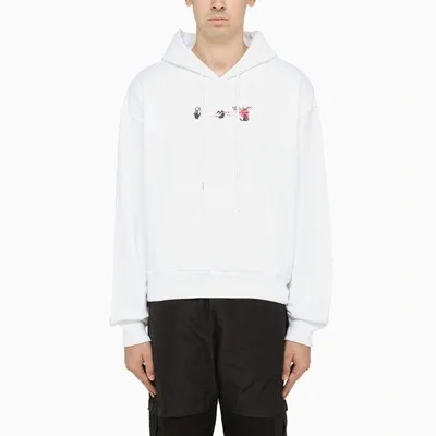 Off-white White Hoodie