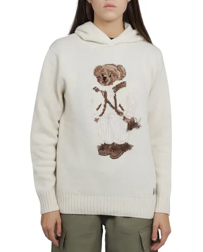 Polo Ralph Lauren Cream Bear Sweater