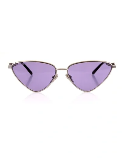 Balenciaga Woman Lilac Invisible Cat Sunglasses