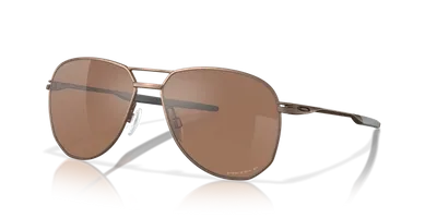 Oakley Contrail Prizm Tungsten Polarized Aviator Mens Sunglasses Oo4147 414706 57 In Satin Toast