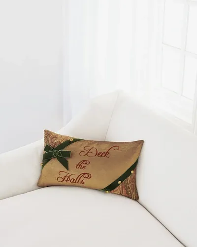 Eastern Accents Lucerne Bells Block-printed Pillow