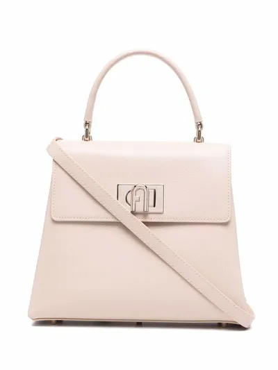 Furla 1927 Small Tote Bag In Neutrals