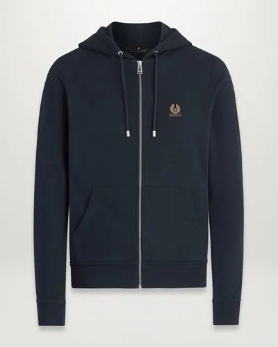 Belstaff Hoodie Mit Durchgehendem Reissverschluss L In Dark Ink