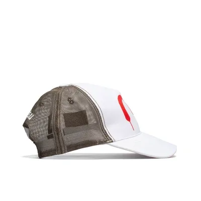 Evisu X Sfera Ebbasta Logo Cap In White