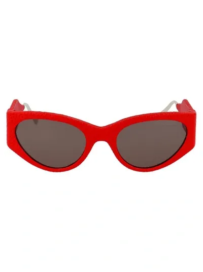 Ferragamo Sf950sl Sunglasses In Red