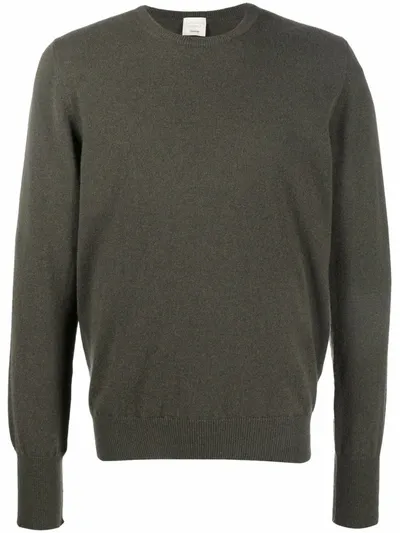 Drumohr Round Neck Jumper In Green