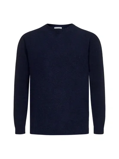 Malo Crewneck Sweater In Dark Blue