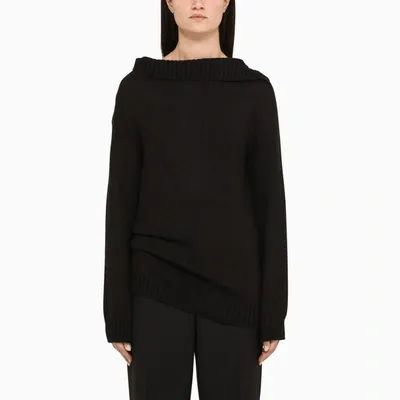 Ann Demeulemeester Black Cashmere Pullover