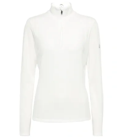 Bogner Madita Quarter-zip Thermal Base-layer Top In White