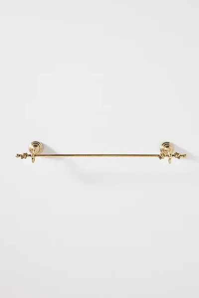 Anthropologie Bumblebee Towel Bar In Brown