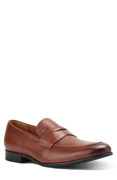 Gordon Rush Men's Avery Penny Loafers In Cognac