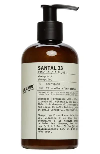 Le Labo Santal 33 Shampoo