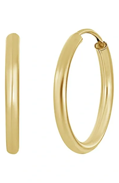 Bony Levy 14k Gold Infinity Hoop Earrings In 14k Yellow Gold