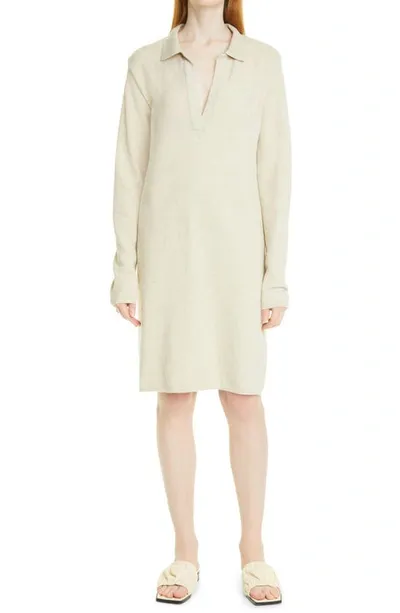 Birgitte Herskind Harriet Long Sleeve Sweater Dress In Chalk