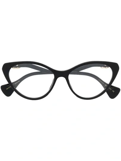 Gucci Wayfarer-frame Glasses In Black