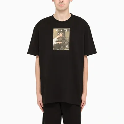 Off-white Black Caravaggio-print T-shirt