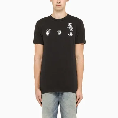 Off-white Black/white Mlb Chicago Ws Crewneck T-shirt