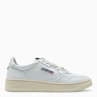 Autry White Leather Medalist Sneakers