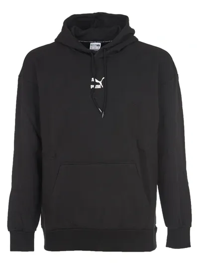 Puma Black Hoodie With Logo