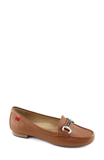 Marc Joseph New York Grand Street Loafer In Cognac Grainy