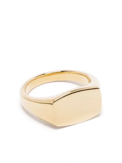 Tom Wood 9kt Yellow Gold Michael Ring