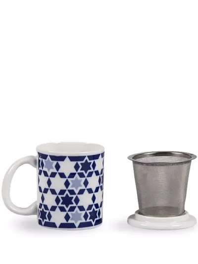 Sargadelos Sargamug Set Of Two Mugs In Blau